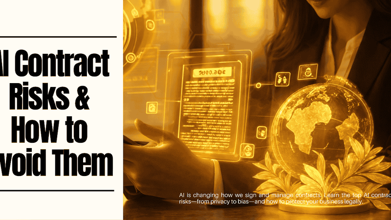 AI contract risks