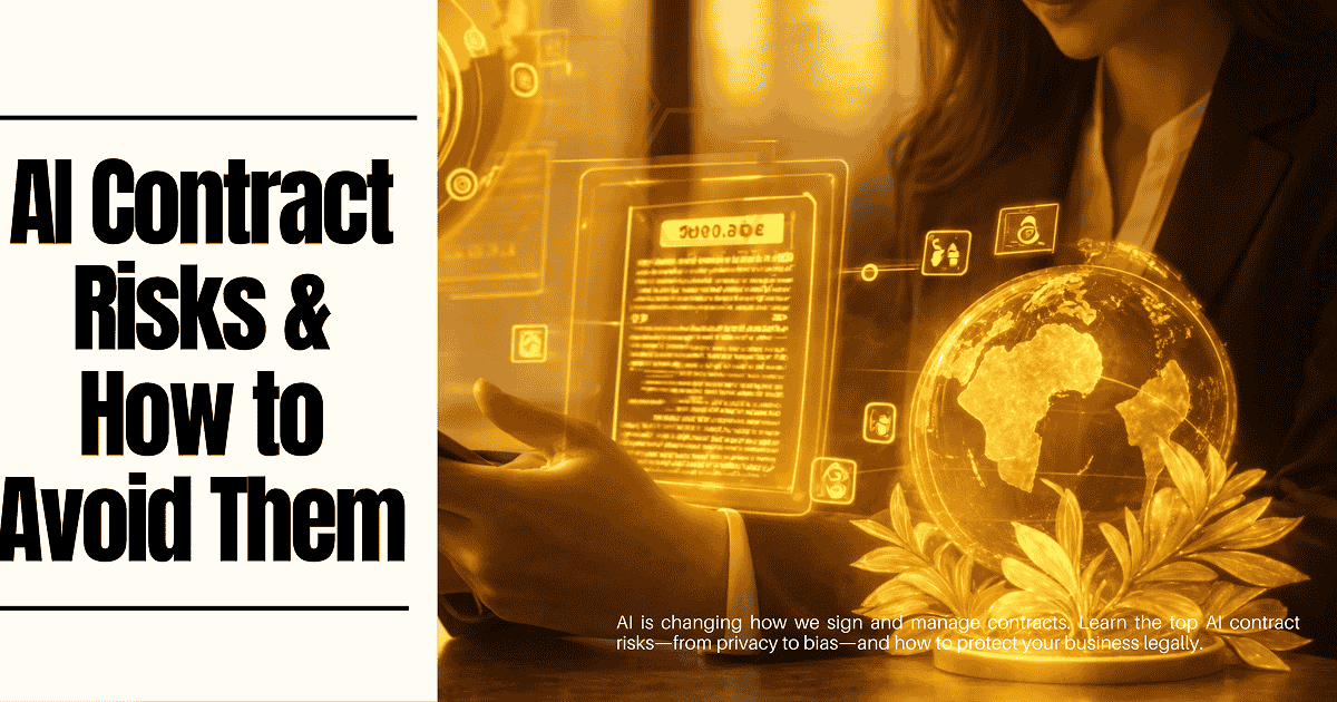 AI contract risks - AI Contract Risks & How to Avoid Them