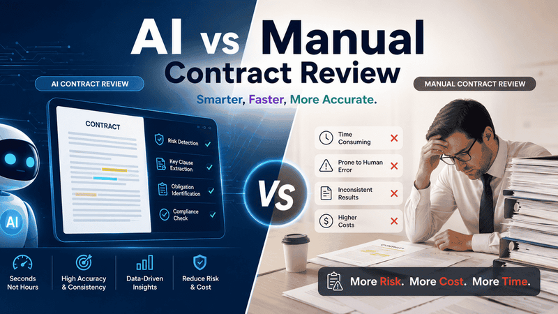 AI vs manual contract review