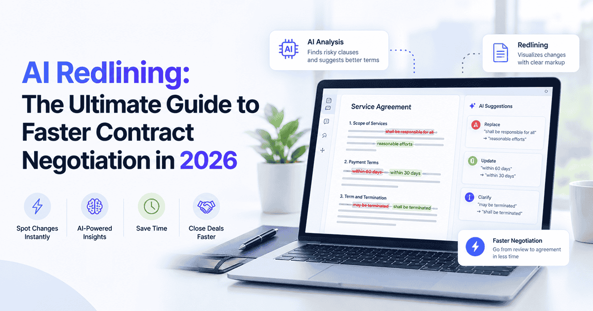 AI contract redlining, contract negotiation software - AI Redlining: Ultimate Guide to Contract Negotiation