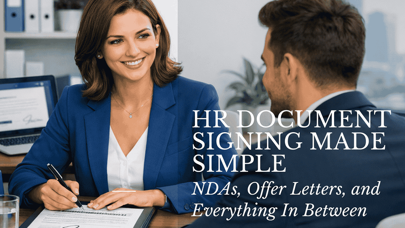esign for HR