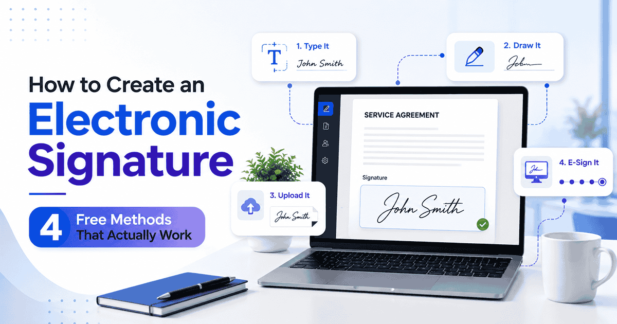 how to create an electronic signature - How to Create an Electronic Signature